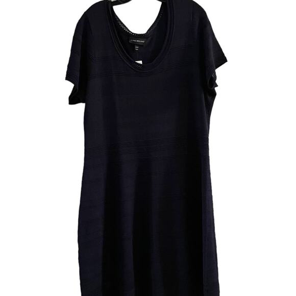 Lane Bryant Women's Navy Blue Knee Length Dress Plus Size 18/20 - Picture 1 of 12